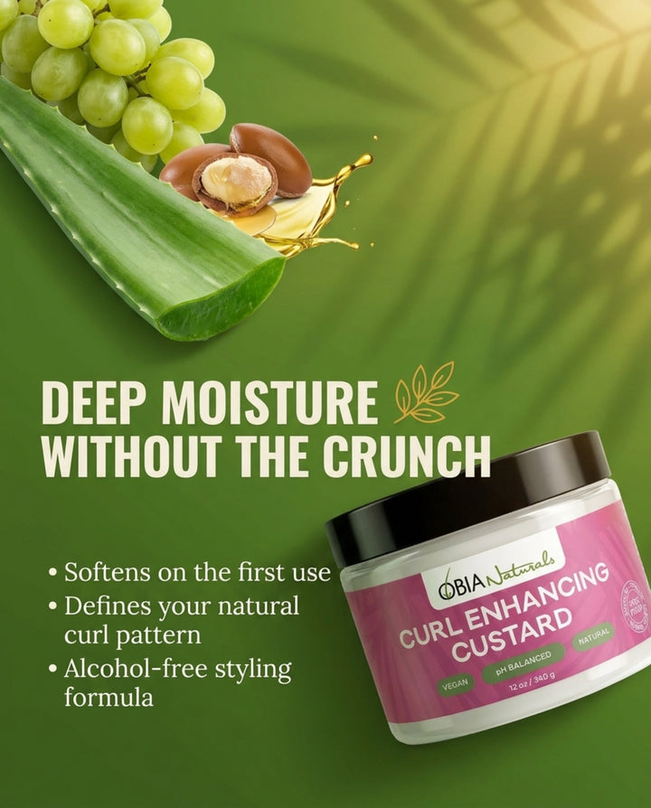 Curl Enhancing Custard — Defining Curl Gel for Curly Hair