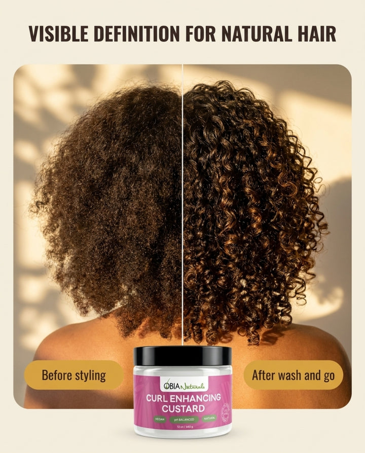 Curl Enhancing Custard — Defining Curl Gel for Curly Hair