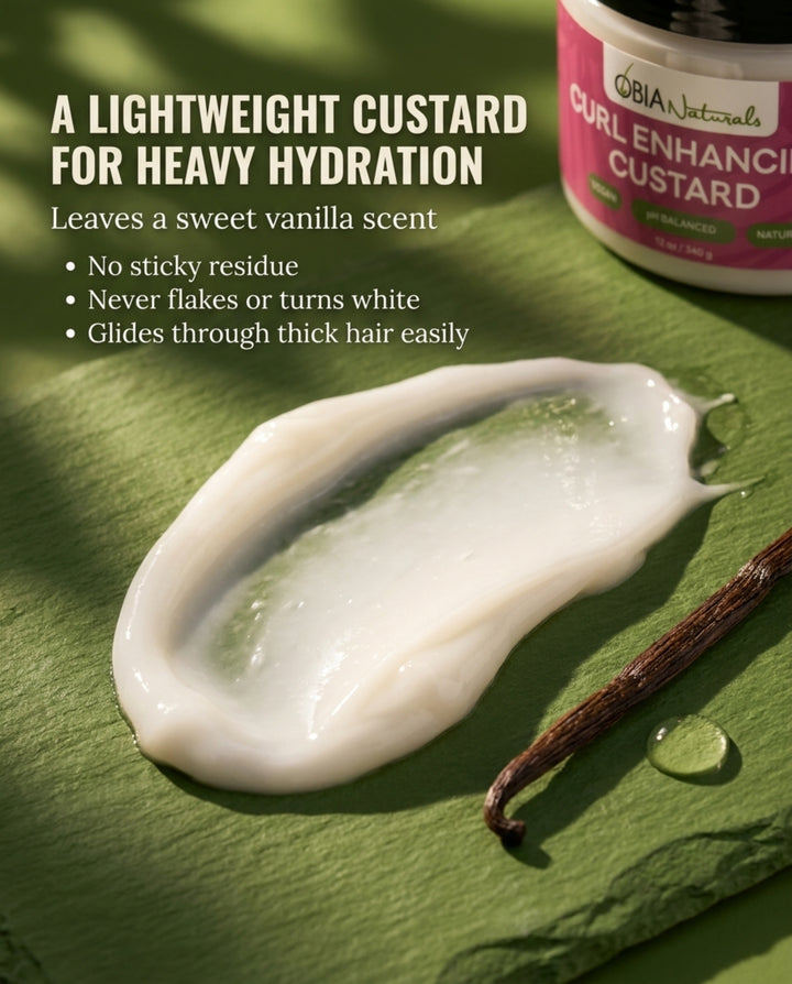 Curl Enhancing Custard — Defining Curl Gel for Curly Hair
