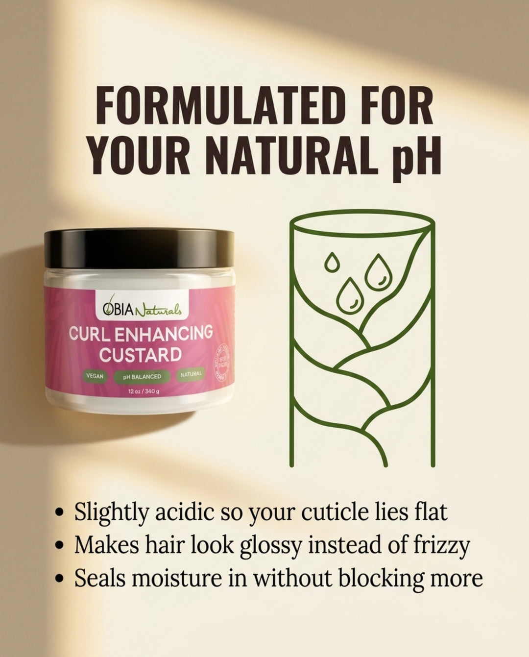Curl Enhancing Custard — Defining Curl Gel for Curly Hair
