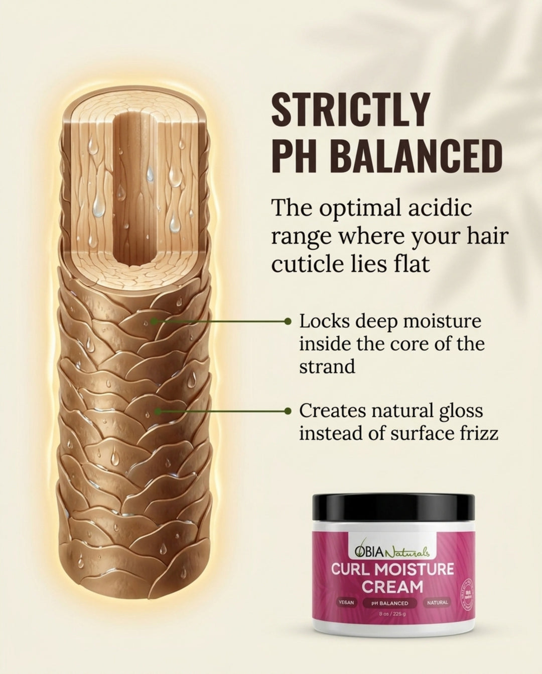 Curl Moisture Cream — Curl Cream &amp; Leave-In Conditioner for Curly Hair