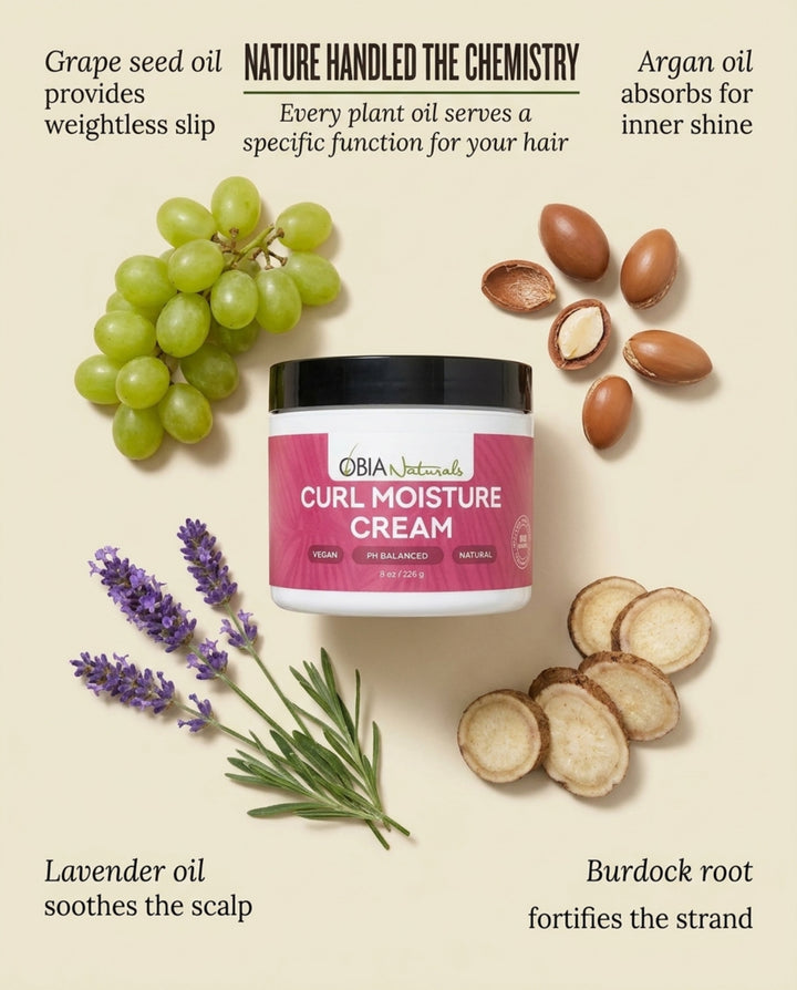 Curl Moisture Cream — Curl Cream &amp; Leave-In Conditioner for Curly Hair