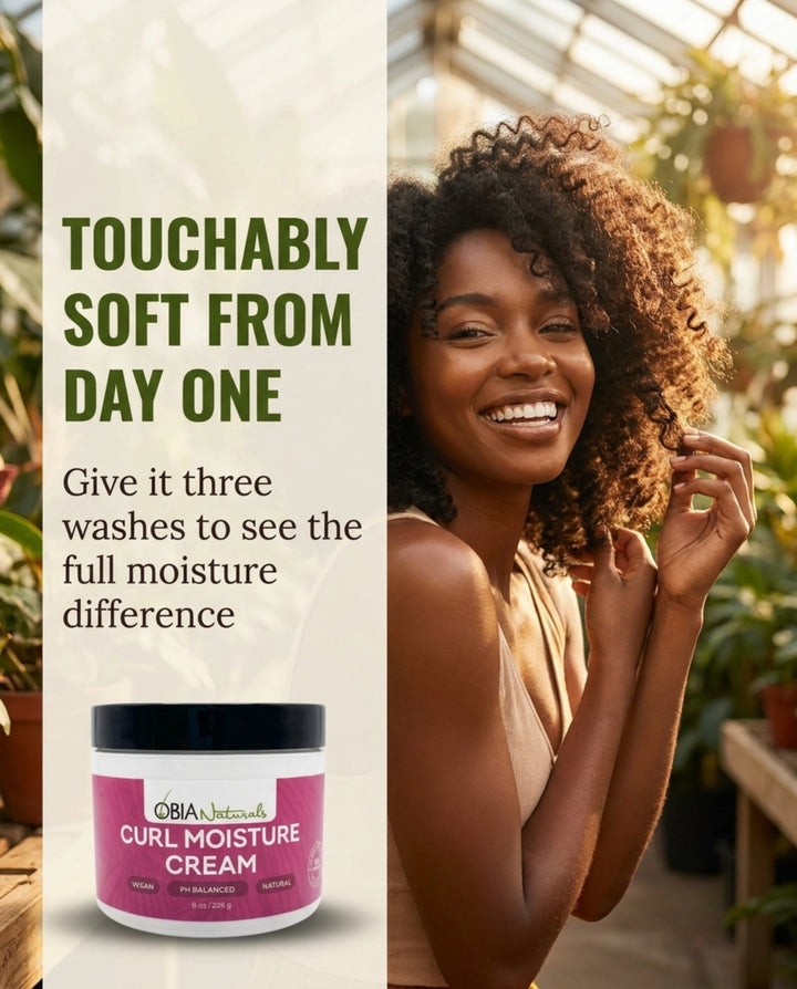 Curl Moisture Cream — Curl Cream &amp; Leave-In Conditioner for Curly Hair
