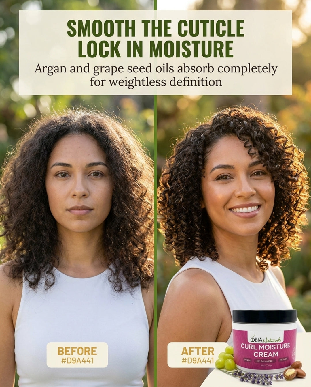 Curl Moisture Cream — Curl Cream &amp; Leave-In Conditioner for Curly Hair