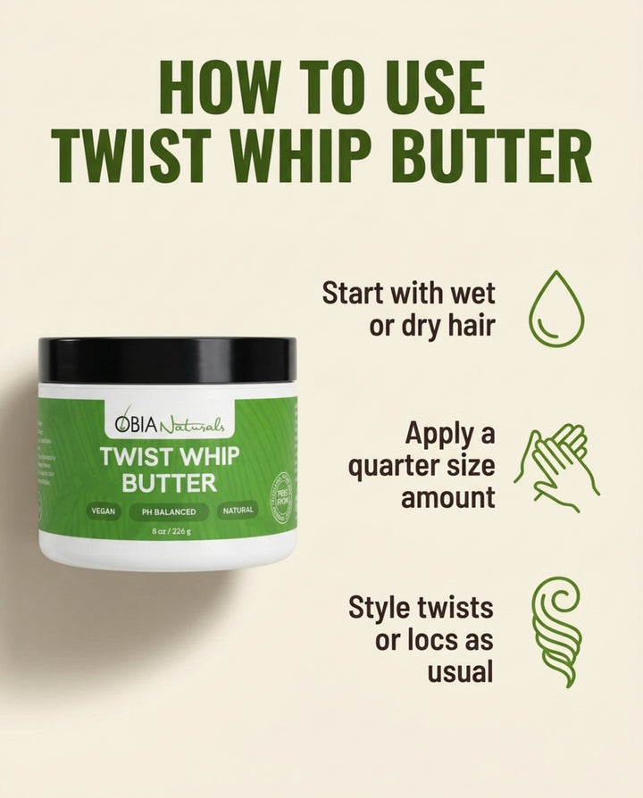 Twist Whip Butter — Curl Definition Butter for Twist-Outs