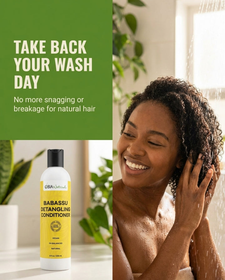 Babassu Detangling Conditioner — Slip Detangler for Curls