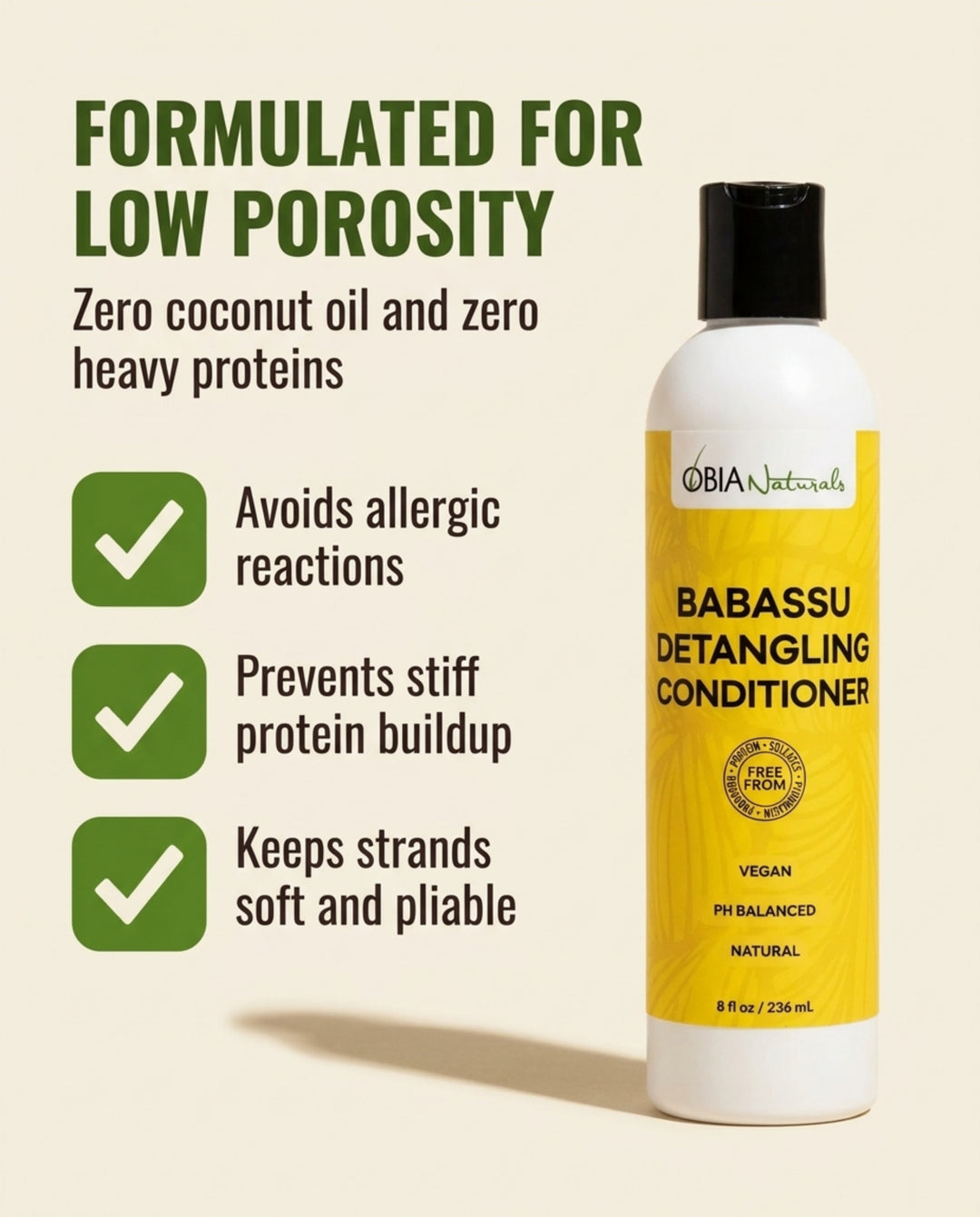 Babassu Detangling Conditioner — Slip Detangler for Curls