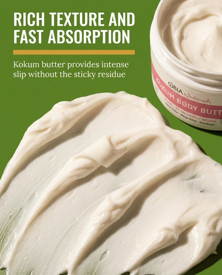 Kokum Body Butter — Whipped Body Butter for Women, Dry Skin