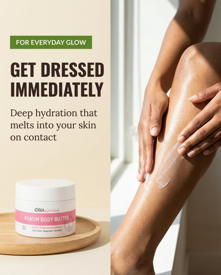 Kokum Body Butter — Whipped Body Butter for Women, Dry Skin