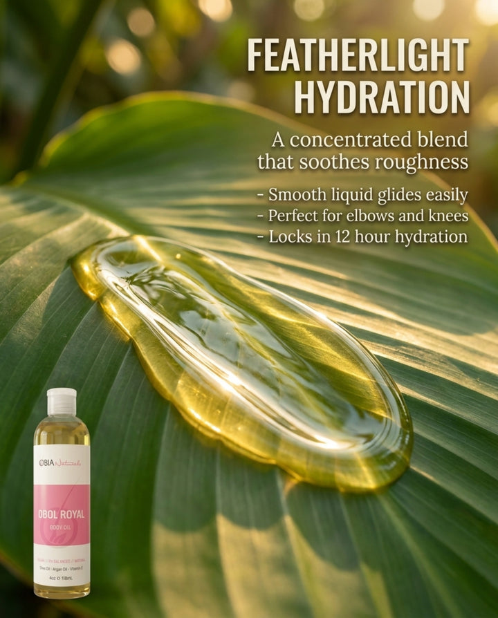 OBOL Royal Body Oil — Argan Body Oil for Women, After Shower