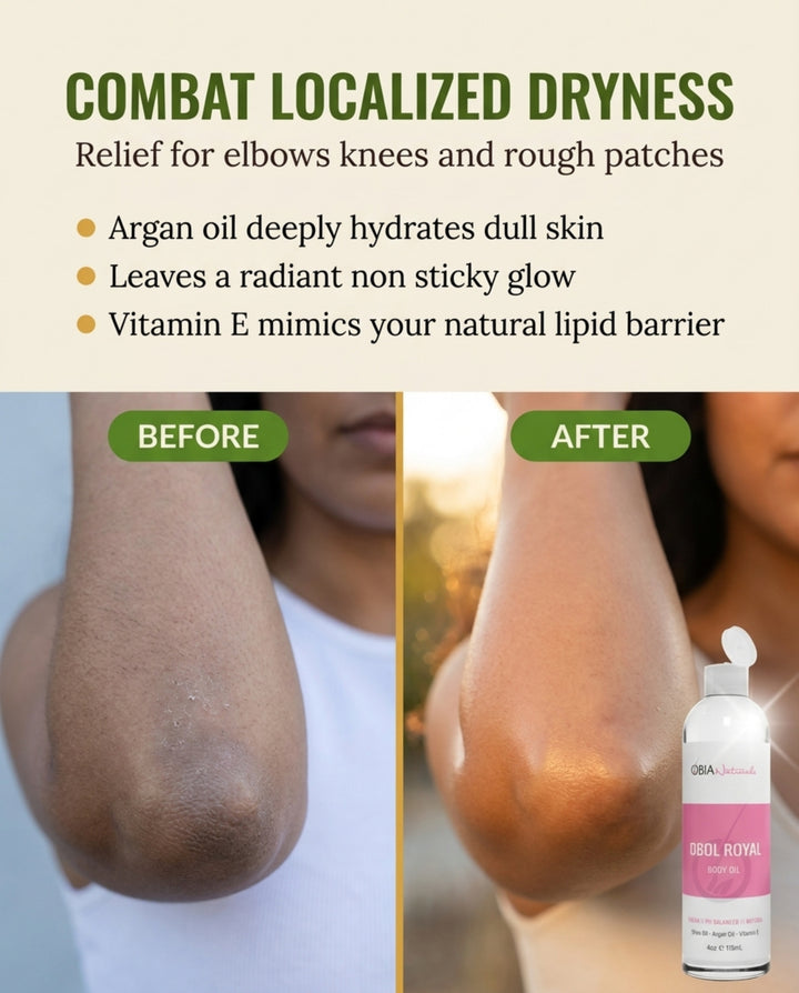 OBOL Royal Body Oil — Argan Body Oil for Women, After Shower