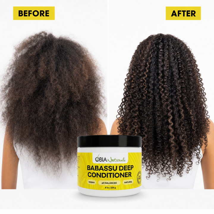 OBIA Naturals Babassu Deep Conditioner — softens and revives elasticity on wash day