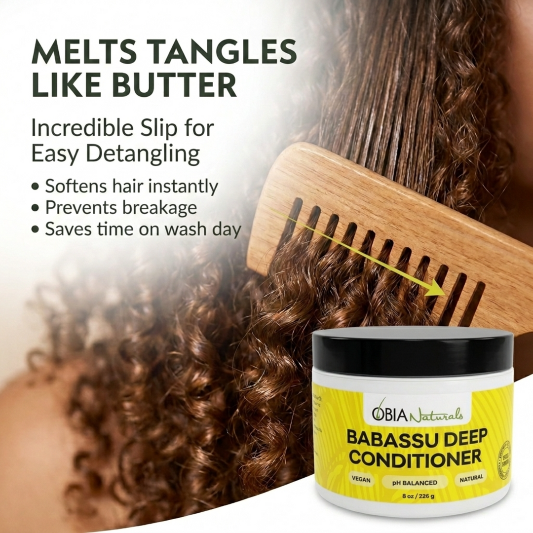 OBIA Naturals Babassu Deep Conditioner — deep moisture for natural, relaxed, and color-treated hair