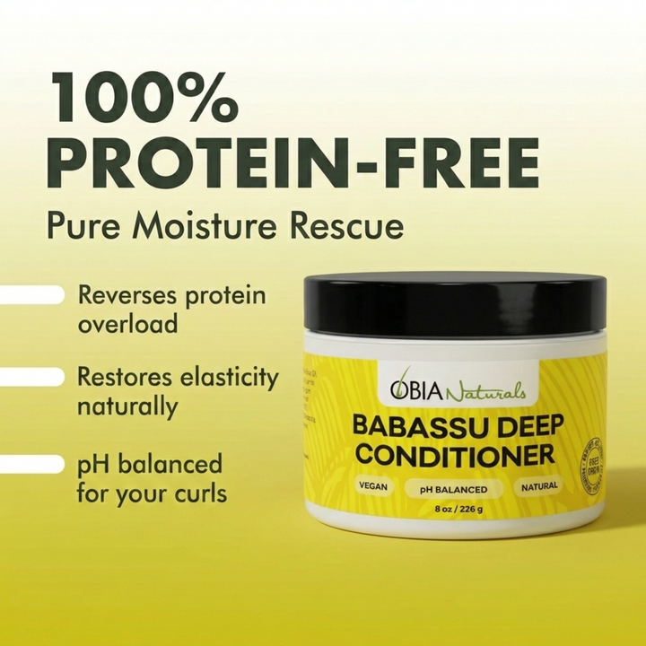 OBIA Naturals Babassu Deep Conditioner with Babassu and Avocado oils — color-safe moisture treatment