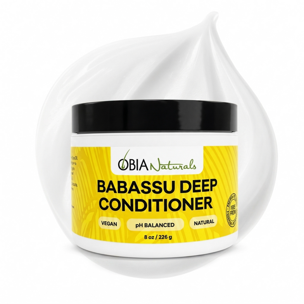 Babassu Deep Conditioner by OBIA Naturals — protein-free repair treatment for dry curls and coils