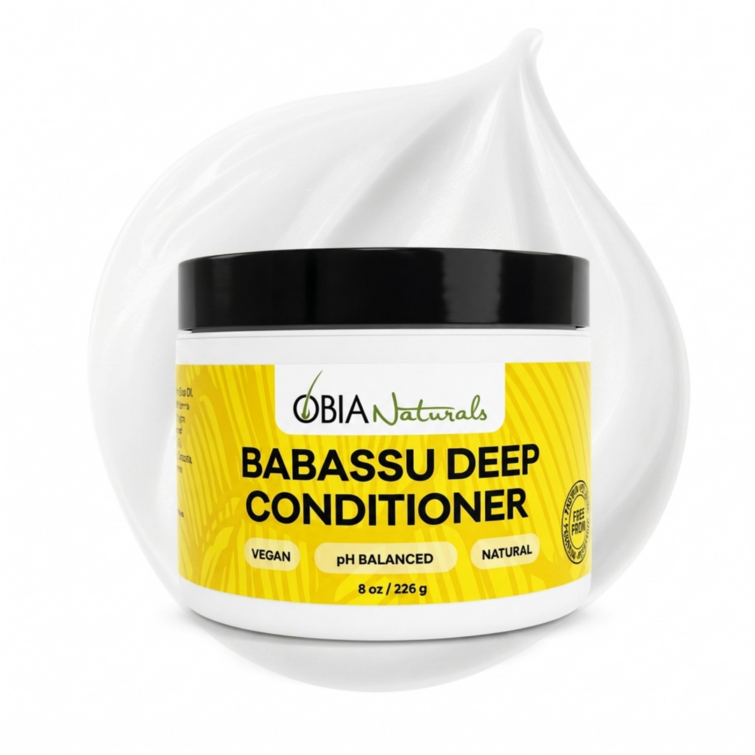 Babassu Deep Conditioner by OBIA Naturals — protein-free repair treatment for dry curls and coils