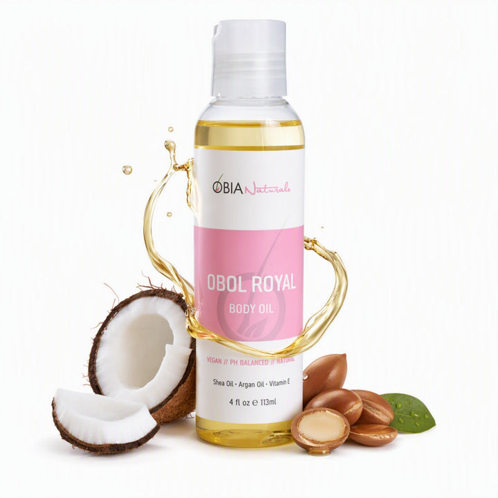 OBOL Royal Body Oil — Argan Body Oil for Women, After Shower