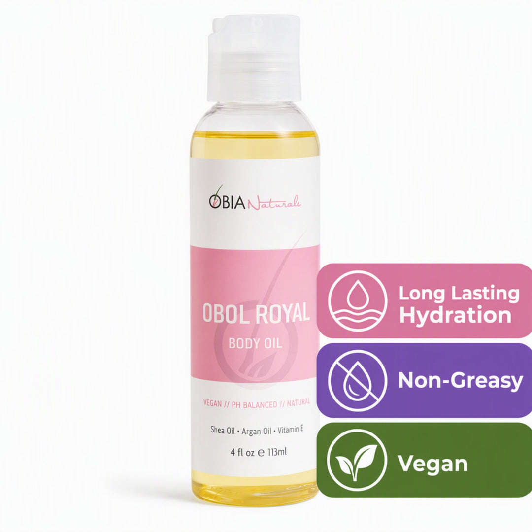 OBOL Royal Body Oil — Argan Body Oil for Women, After Shower