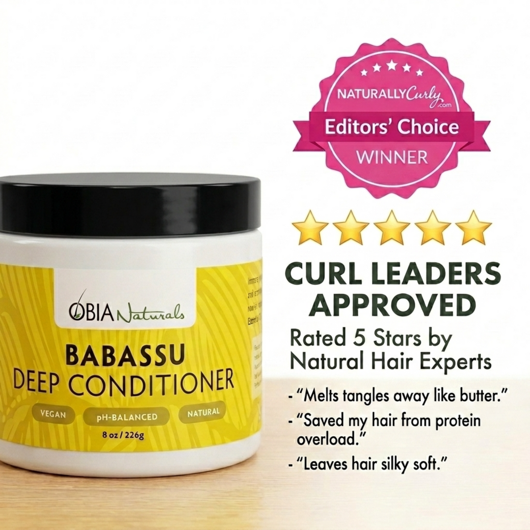 Babassu Deep Conditioner by OBIA Naturals — protein-free hydration safe for frequent use