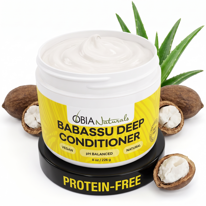 Babassu Deep Conditioner — Protein-Free for Dry, Curly Hair