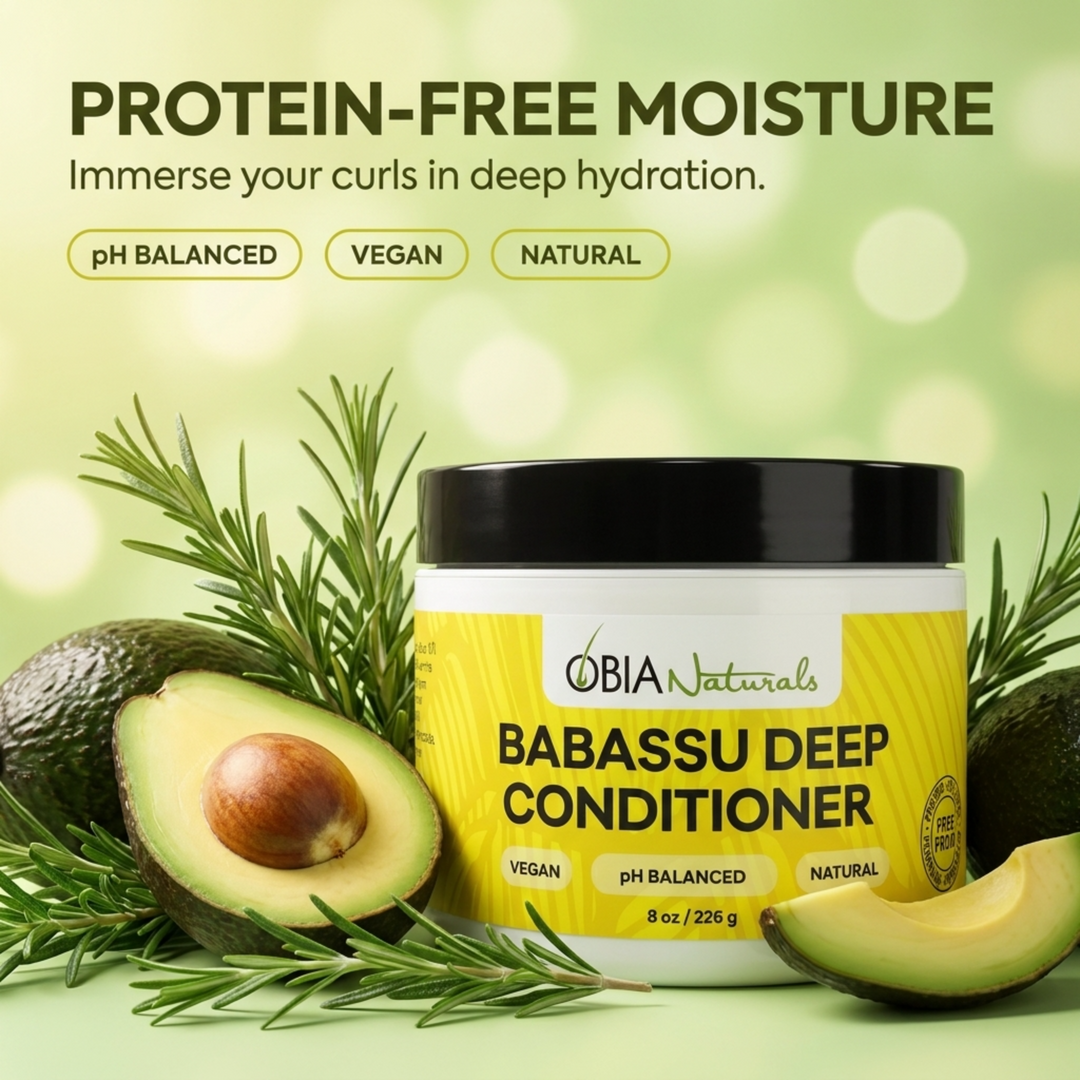 Babassu Deep Conditioner — hydrating Avocado and Rice Bran oils for lasting softness
