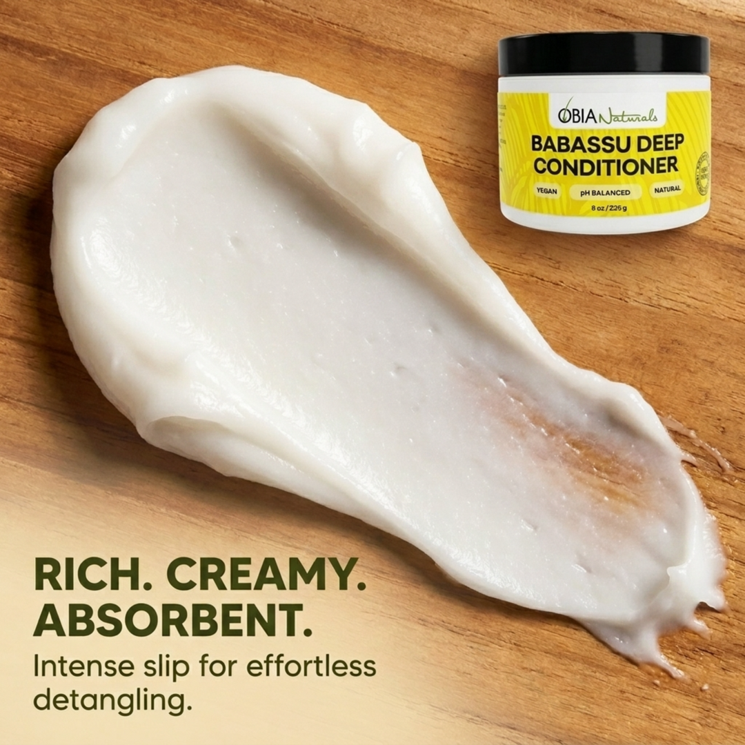 Babassu Deep Conditioner — sulfate-free, paraben-free formula for curly and coily hair