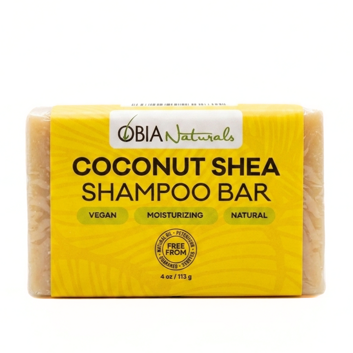 Obia Naturals Coconut Shea Shampoo Bar 4 oz