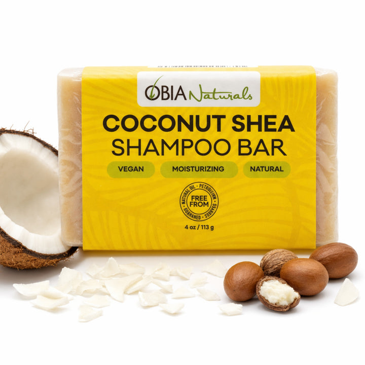 Coconut Shea Shampoo Bar — Sulfate-Free Shampoo for Curly Hair