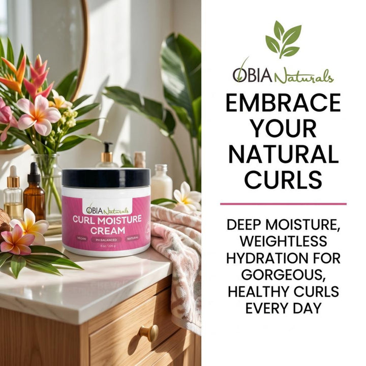 Curl Moisture Cream — pH-balanced everyday leave-in for curls and coils