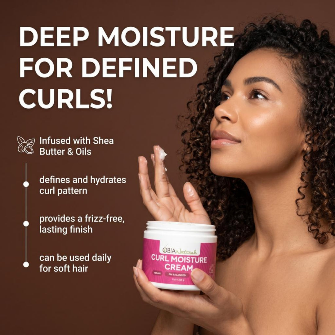 Curl Moisture Cream by OBIA Naturals — sulfate-free, paraben-free daily moisture