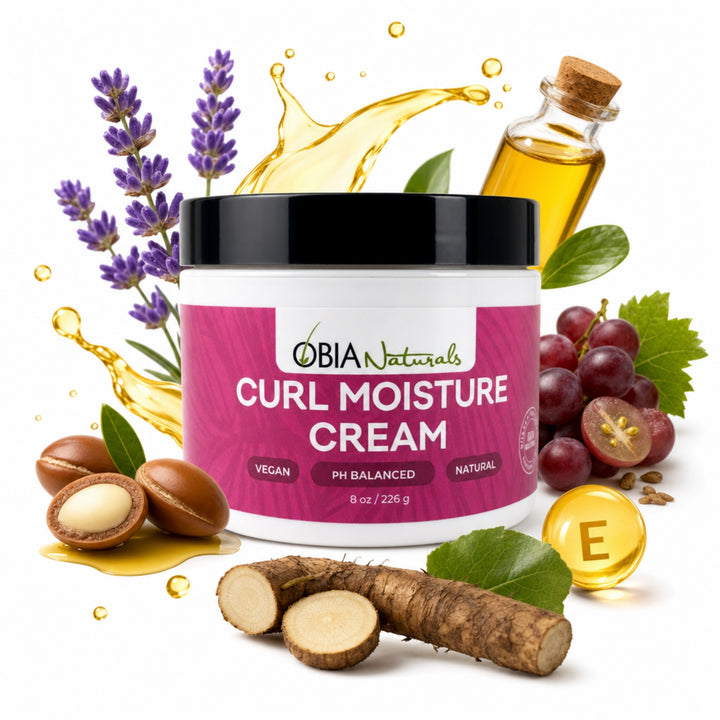 Curl Moisture Cream — Curl Cream &amp; Leave-In Conditioner for Curly Hair