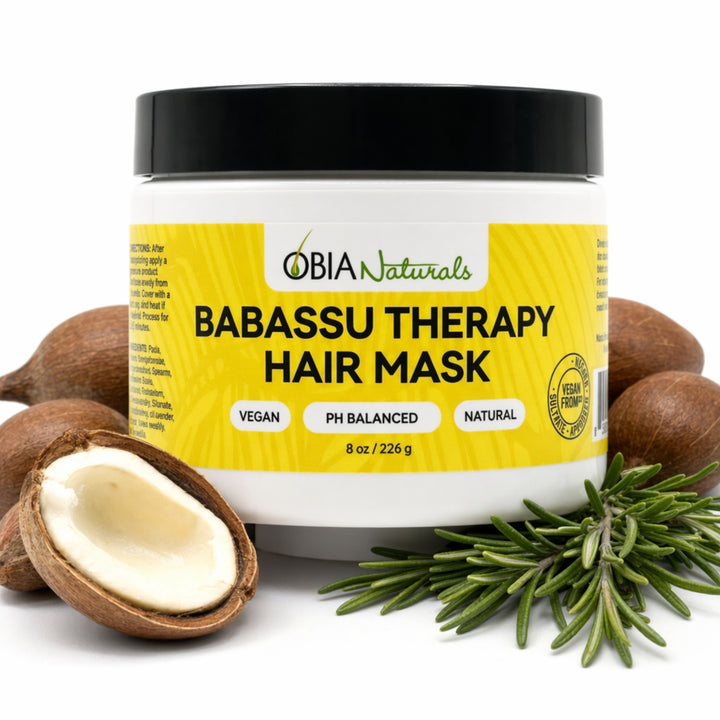 Babassu Hair Therapy Mask — Deep Conditioning Hair Mask for Curls