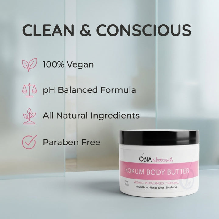 Kokum Body Butter — Whipped Body Butter for Women, Dry Skin