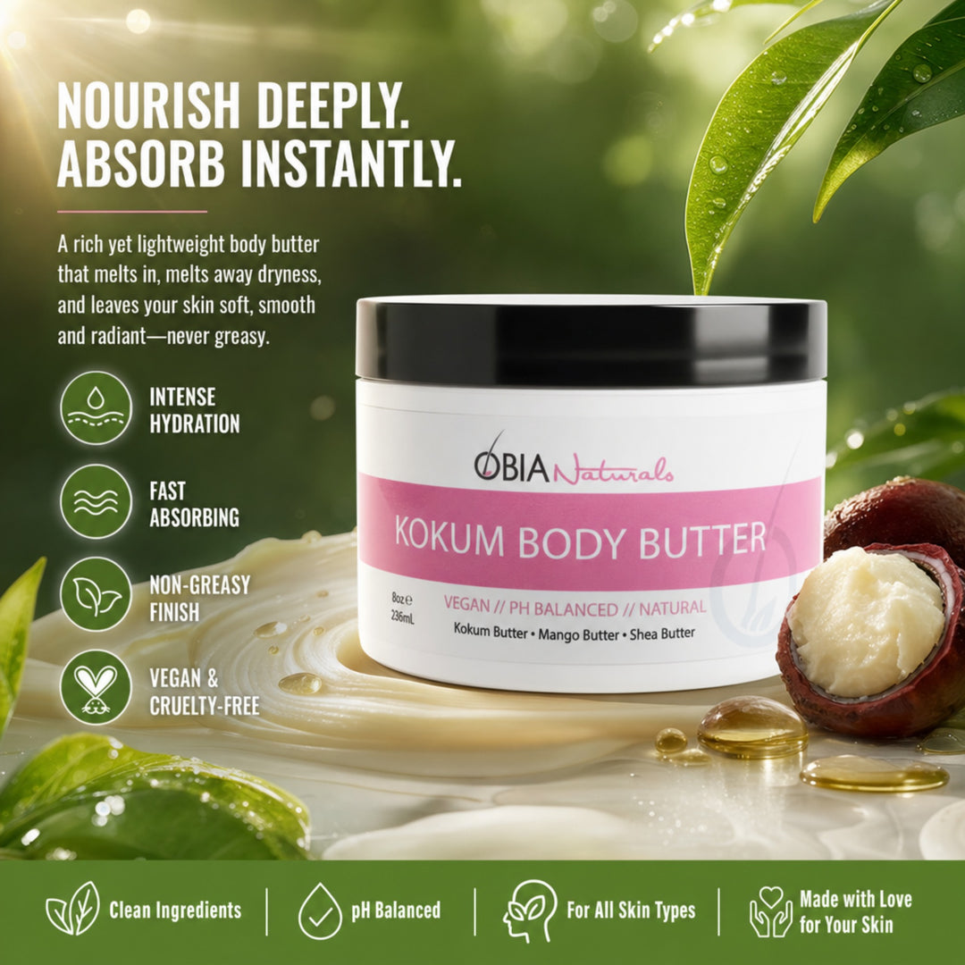 Kokum Body Butter — Whipped Body Butter for Women, Dry Skin