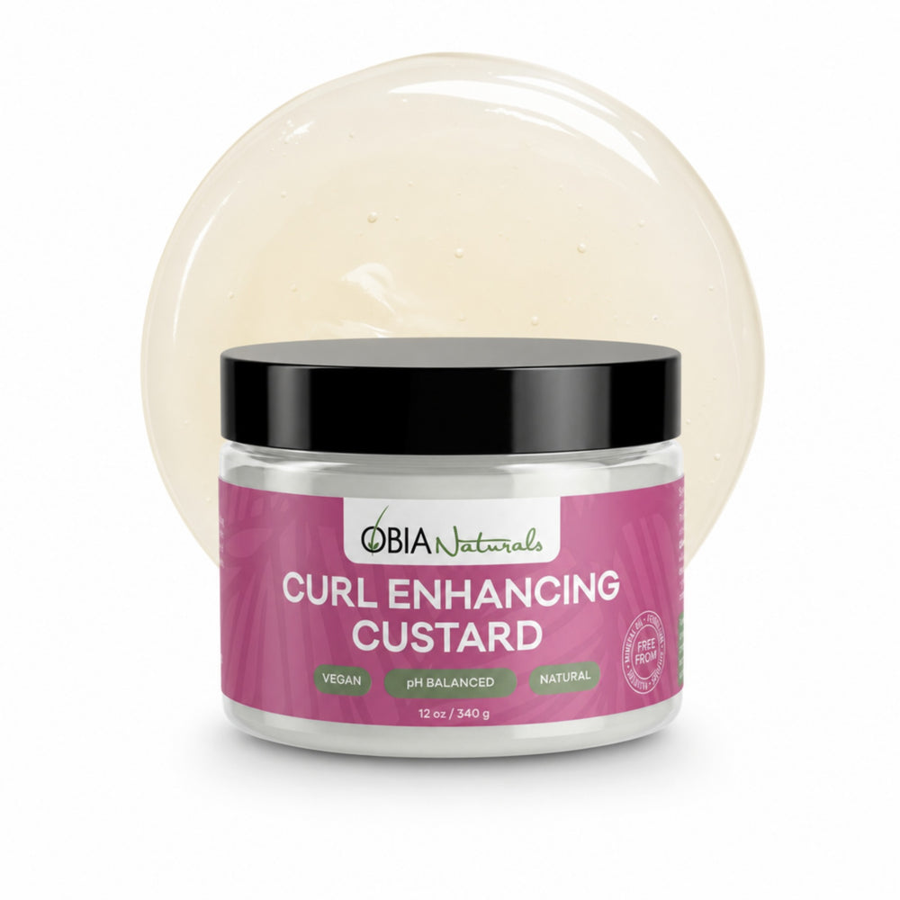 Curl Enhancing Custard by OBIA Naturals — soft, defined wash-and-gos without crunch