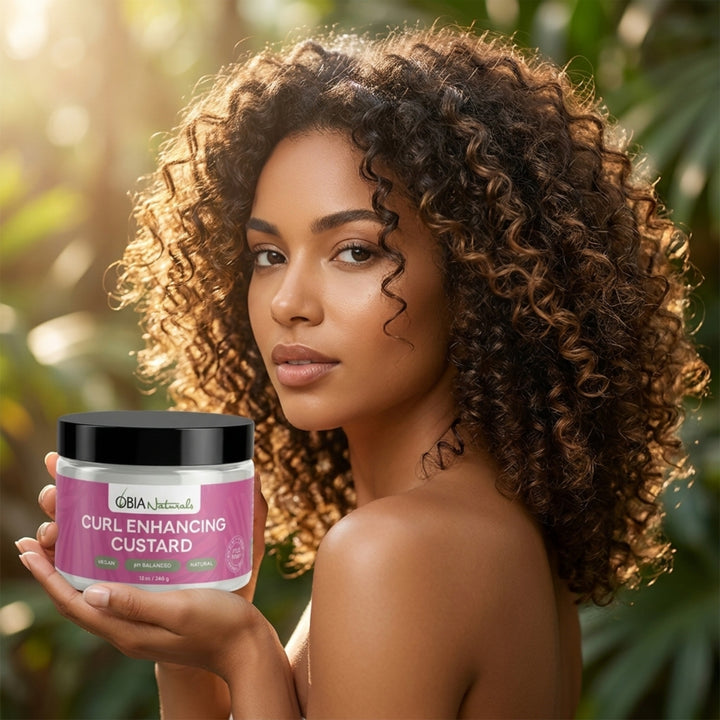 Curl Enhancing Custard by OBIA Naturals — sulfate-free, paraben-free styler