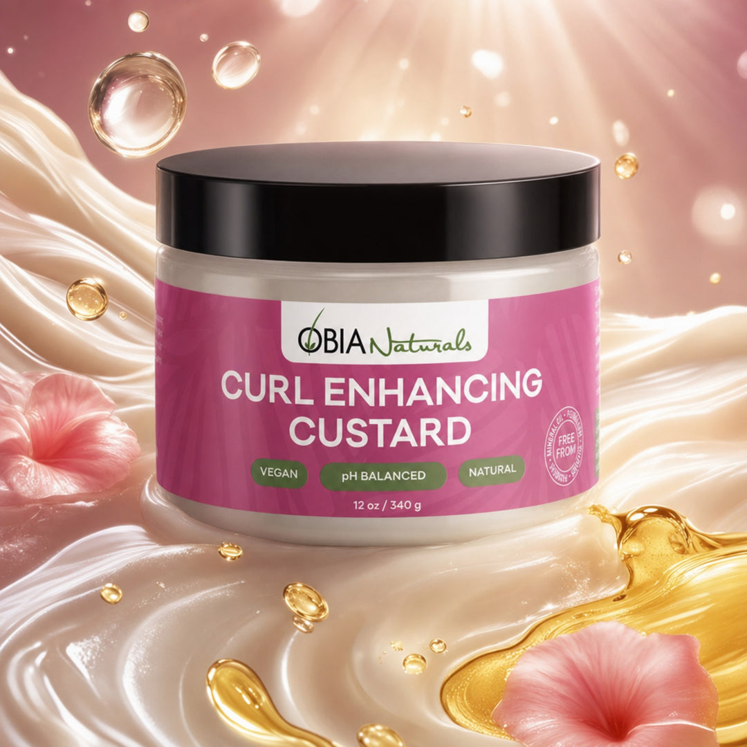 Curl Enhancing Custard by OBIA Naturals — award-winning styler for natural hair