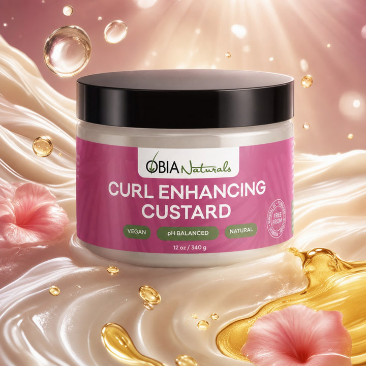 Curl Enhancing Custard by OBIA Naturals — award-winning styler for natural hair