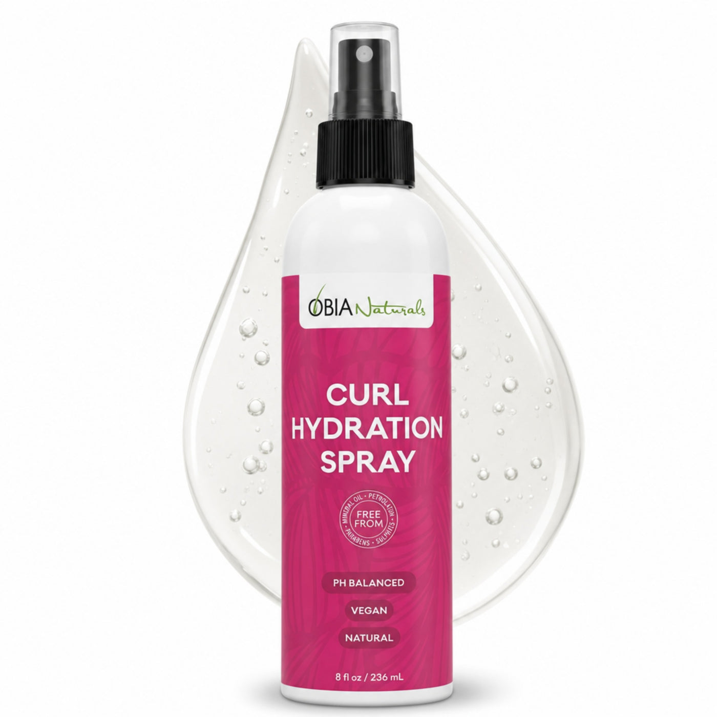 Curl Hydration Spray | Daily Curl Refresher with Argan & Rose