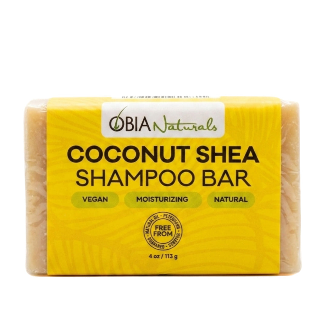 Coconut Shea Shampoo Bar — Sulfate-Free Shampoo for Curly Hair