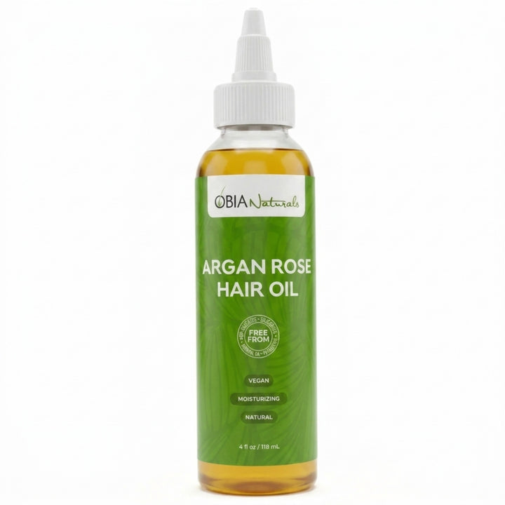 Argan Rose Hair Oil — Argan Hair Oil for Dry, Curly Hair
