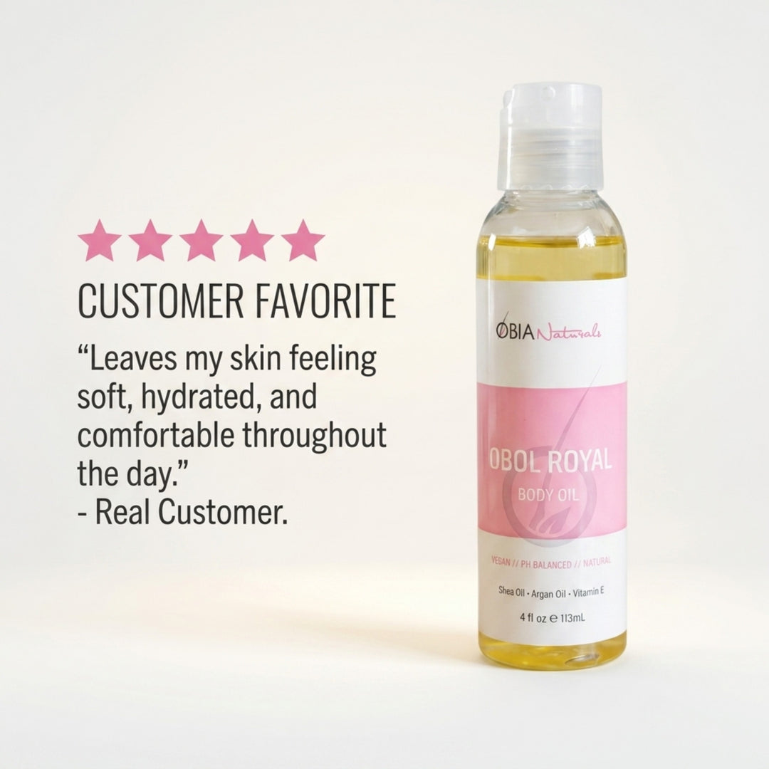 OBOL Royal Body Oil — Argan Body Oil for Women, After Shower