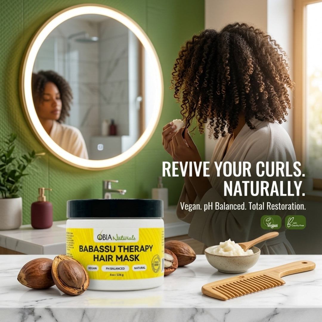 OBIA Naturals Babassu Hair Therapy Mask — fights breakage and revives elasticity