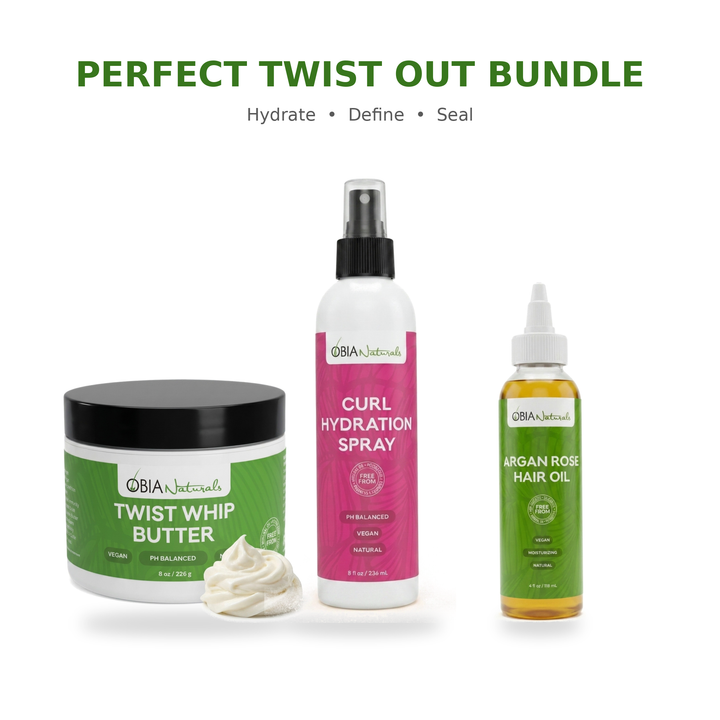 Perfect Twist Out Bundle — Twist-Out Kit for Curly Hair