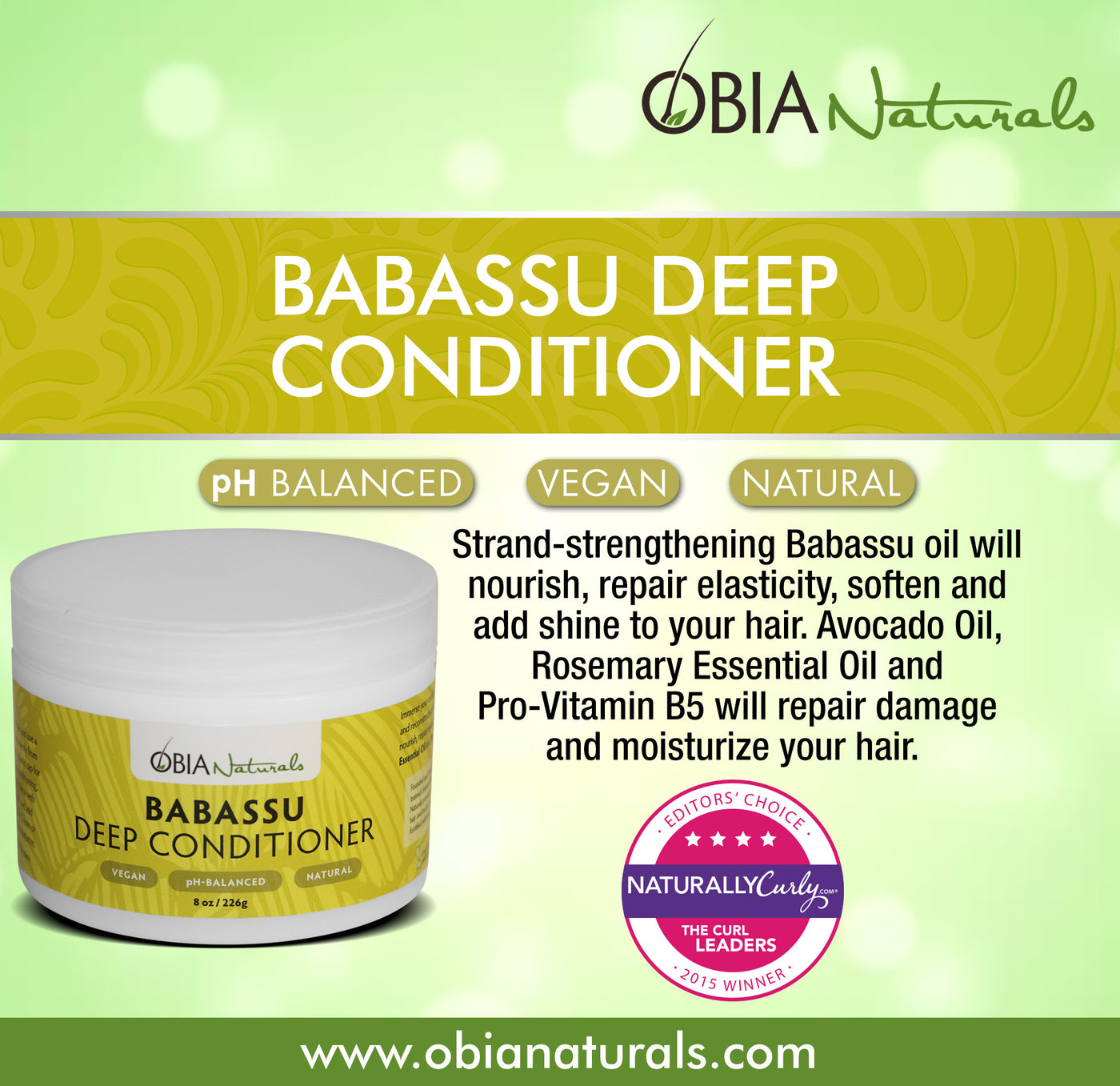 Babassu Deep Conditioner - OBIA Naturals - 2