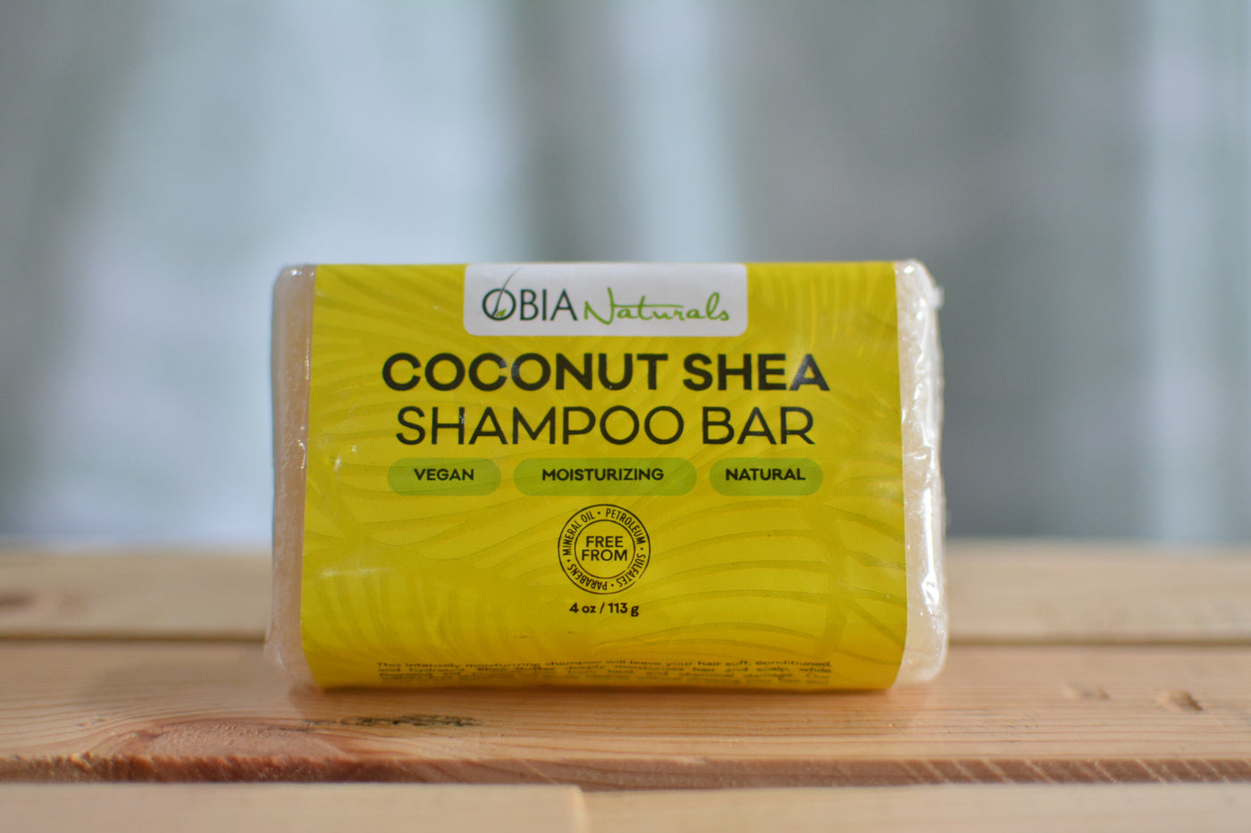 Coconut Shea Shampoo Bar